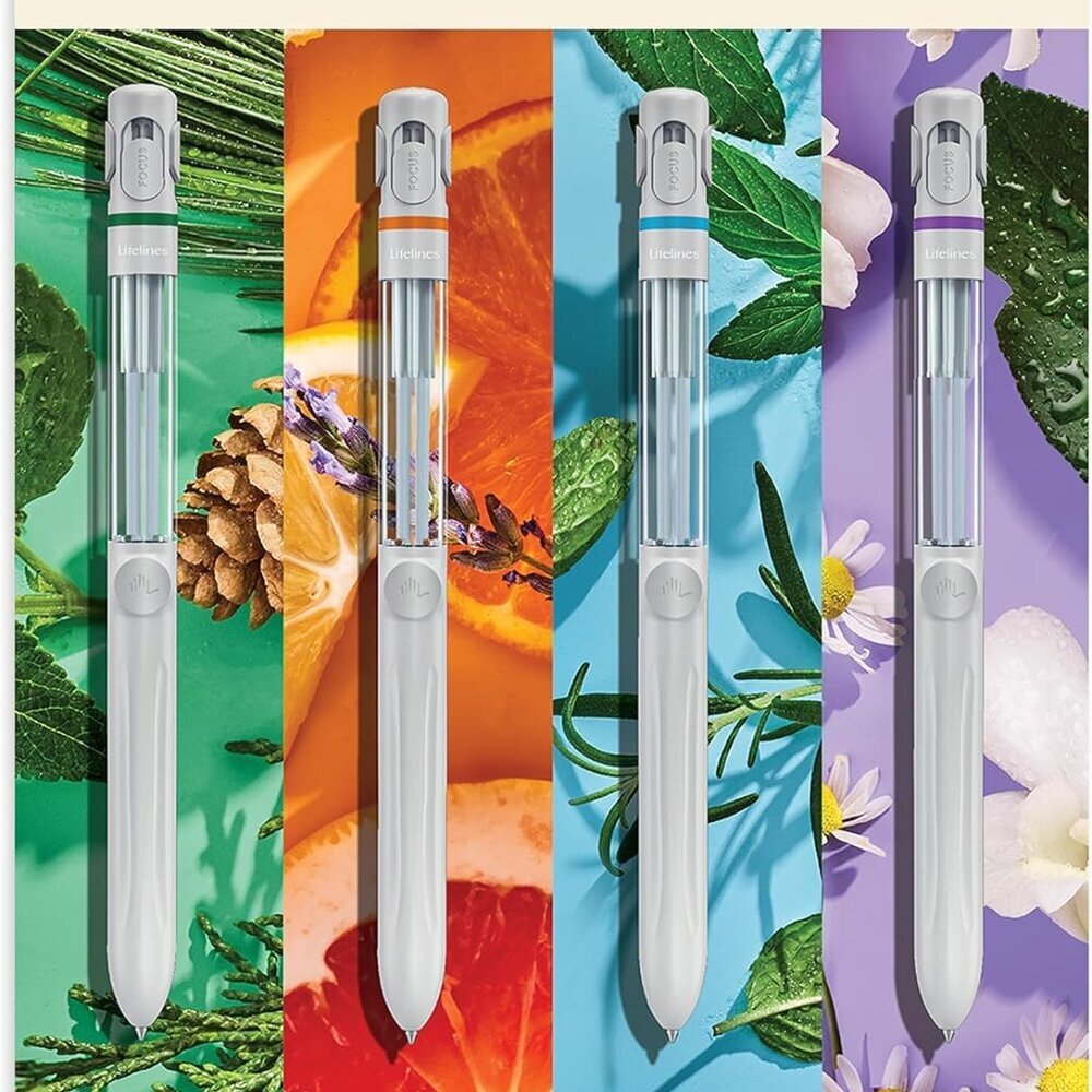 Pen Diffuser Set 4 Pack Aromatherapy Pens Scented Essential Oil Blends